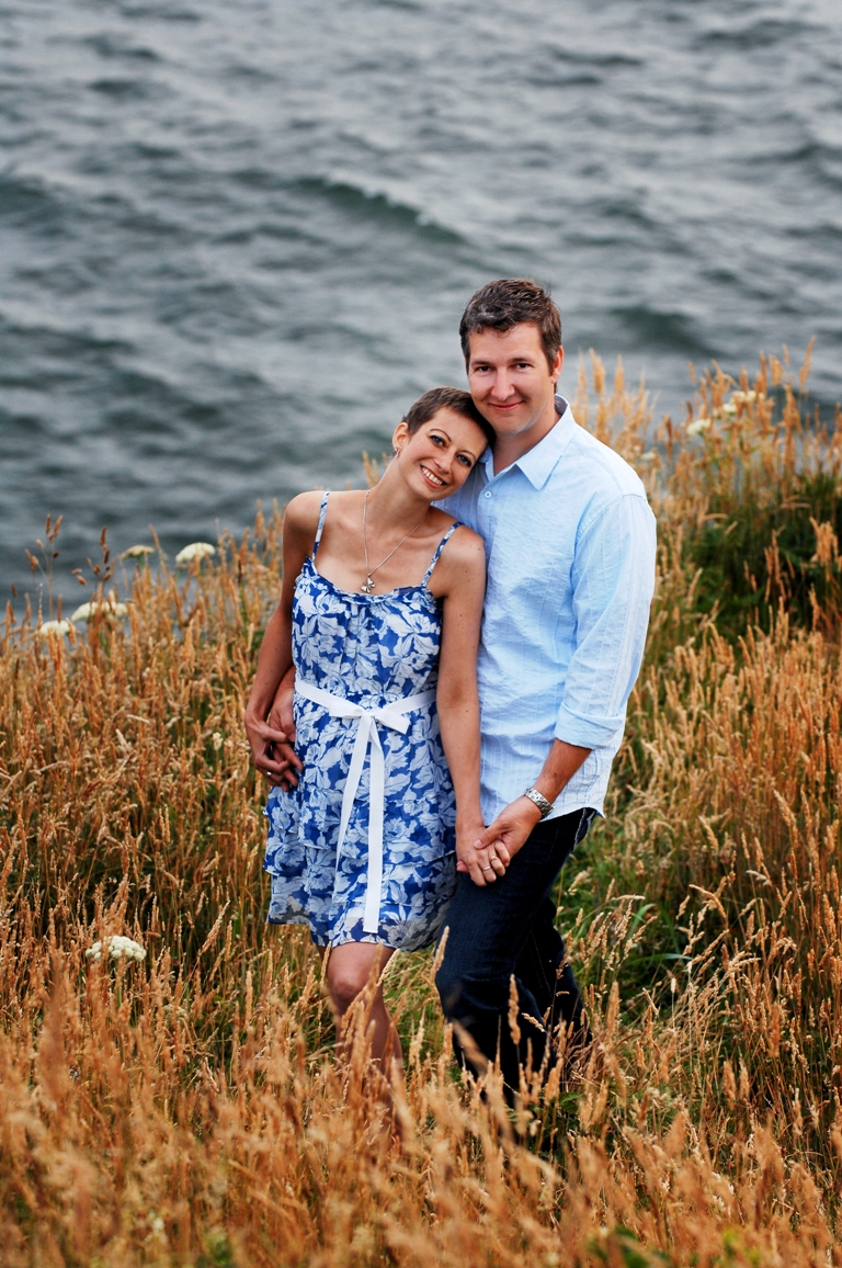 Chris and Jen - Northhead Lighthouse - July 10, 2011.